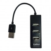 Adaptador con 4 Puertos USB...